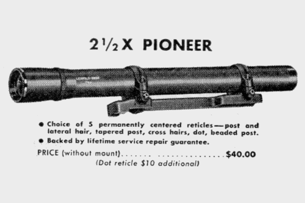 2.5X Pioneer - 1952 2.5X Pioneer - 1952